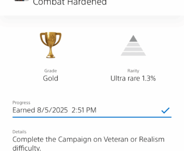 My first ever veteran play through!!!!