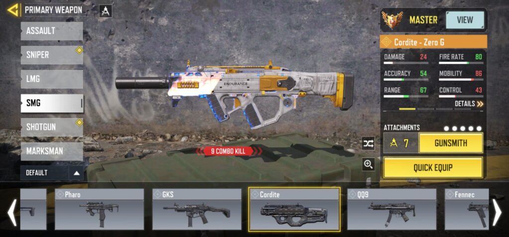 Why does the cordite only have 1 legendary skin in the 5 years it's been in the game?