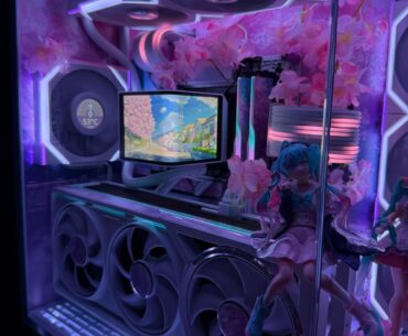 Hatsune Miku PC Build for Gaming & Streaming