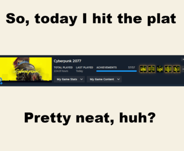 Just hit the plat (and unhealthy amount of hours in game) and I wanted to share some tips that would save me hours of my playthrough if I wasn't a gonk at the beginning. Hope you'll find them useful