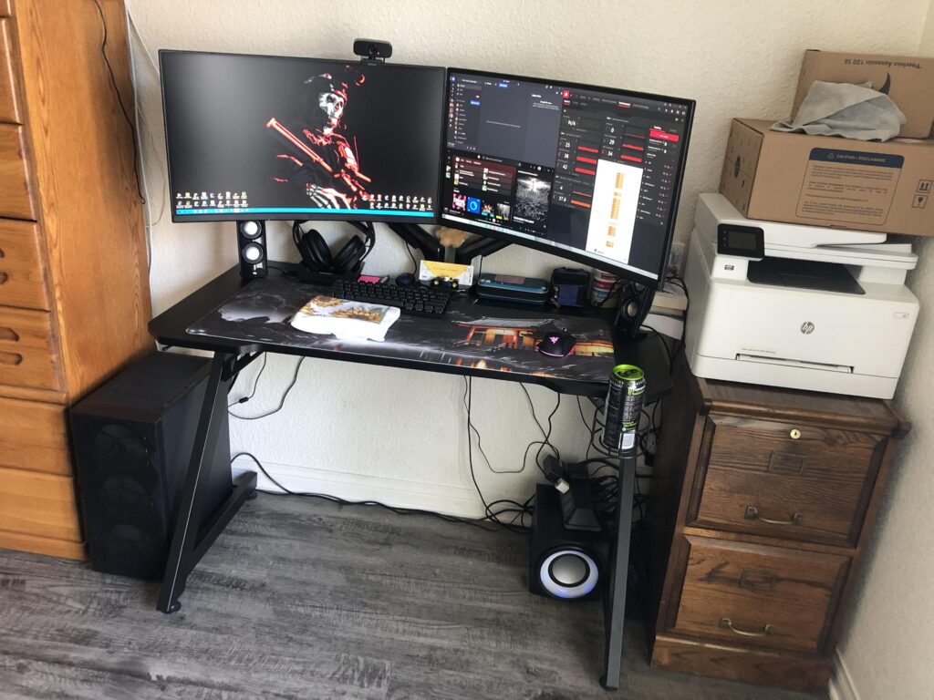 Rate my first real battle station (also work station), dad of 4 and my first “set-up”