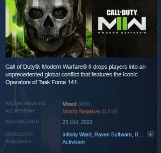 Are cod MW2 and 3 really that bad compared to MW1?