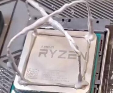 Is this the proper way to apply thermal paste