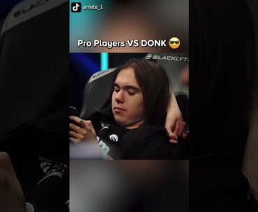 CS2 Pro Players vs DONK