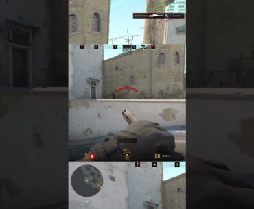 I'm very Noob to AWP :))) #dust2 #cs2 #mirage #awp