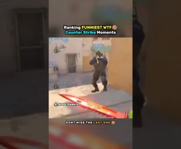 Funniest WTF Counter Strike Moments #shorts #cs #cs2 #csgo