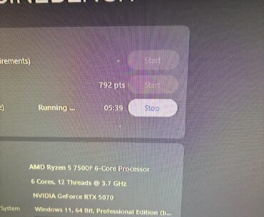 Is this a decent score for stock 7500f with pbo enabled?