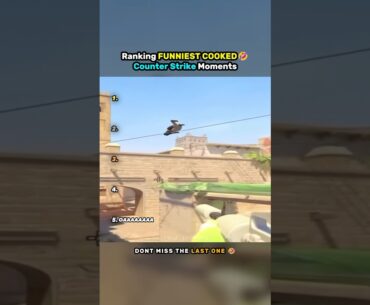 Funniest COOKED Counter Strike Moments 😭 #shorts