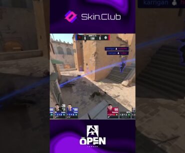 PERFECT nade from karrigan GETS 2! #cs #counterstrike #BLAST #Open #London