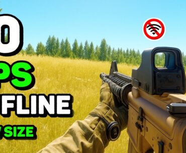 Top 10 Offline FPS games Low Size For Android September 2025 | FPS OFFLINE