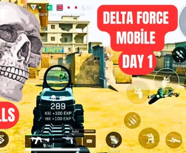 We Play DELTA force mobile | Xiaomi 14 T Pro | Mobile FPS games