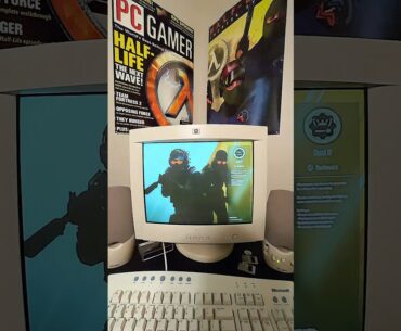Counter-Strike 2 Gameplay on a Retro PC Setup #cs2 #counterstrike #pcgaming #cs2clips