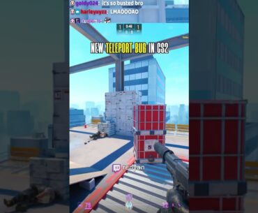 NEW TELEPORT BUG FOUND IN CS2 #cs2 #counterstrike2 #csgo