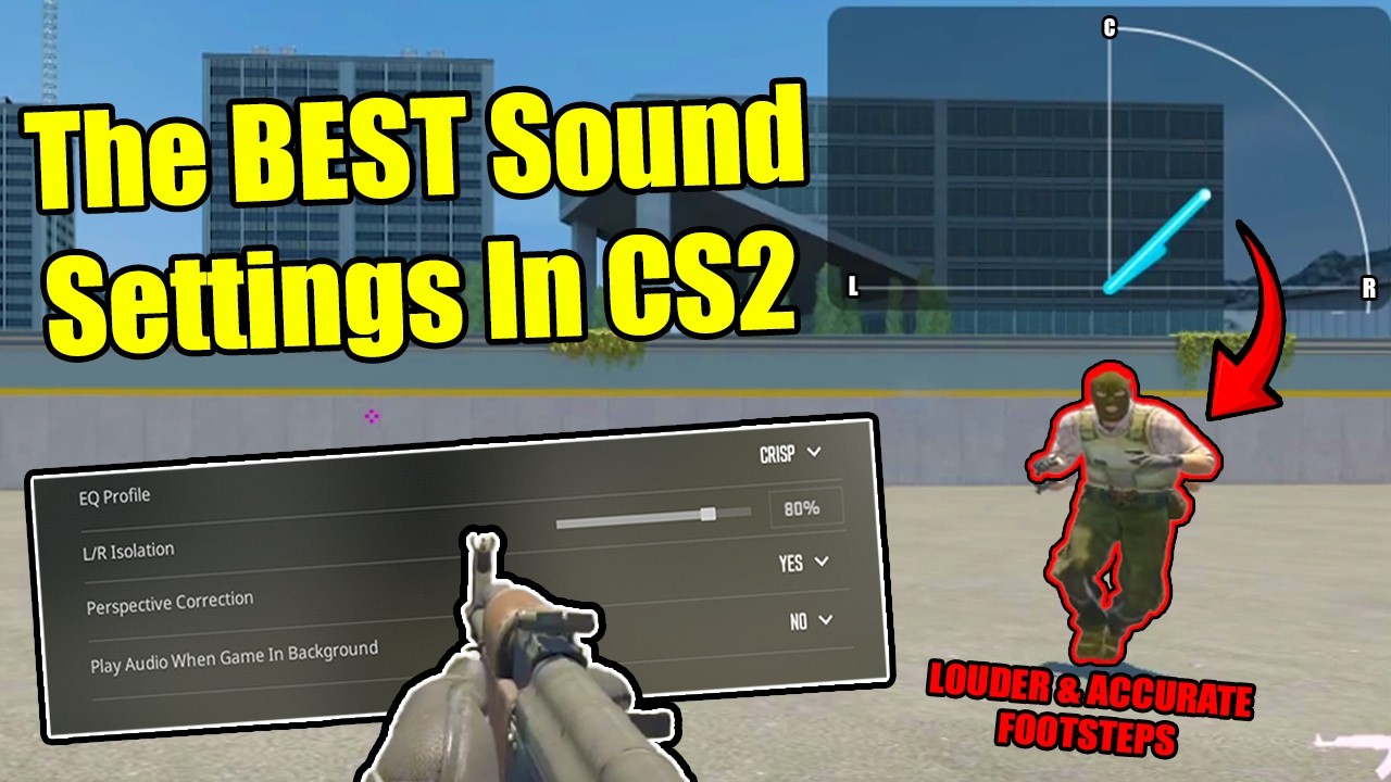 The BEST Audio Settings In Counter Strike 2! (Comparisons + Analysis) How To HEAR FOOTSTEPS Better The BEST Audio Settings In Counter Strike 2! (Comparisons + Analysis) How To HEAR FOOTSTEPS Better