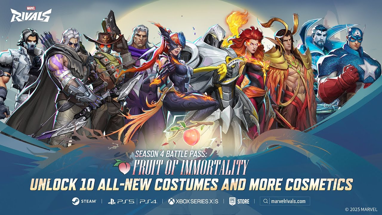 Season 4 Battle Pass: Fruit of Immortality | Official Trailer | Marvel Rivals - YouTube