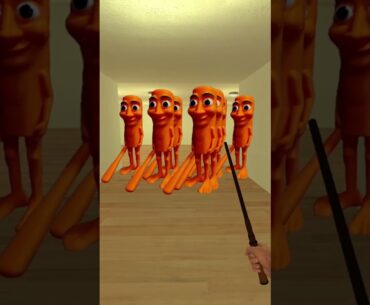 Escape Nextbots Labubu And Tung Tung Tung Sahur #gmod