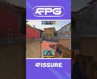 a HUGE QUAD KILL by Kursy #cs2 #counterstrike #fissureplayground