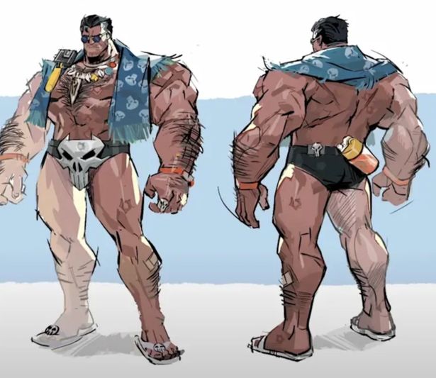 The new skins are a break from Frank's usual style