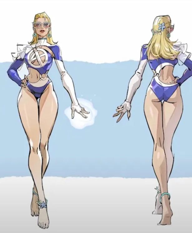 Sue's new skin pays homage to her original outfit