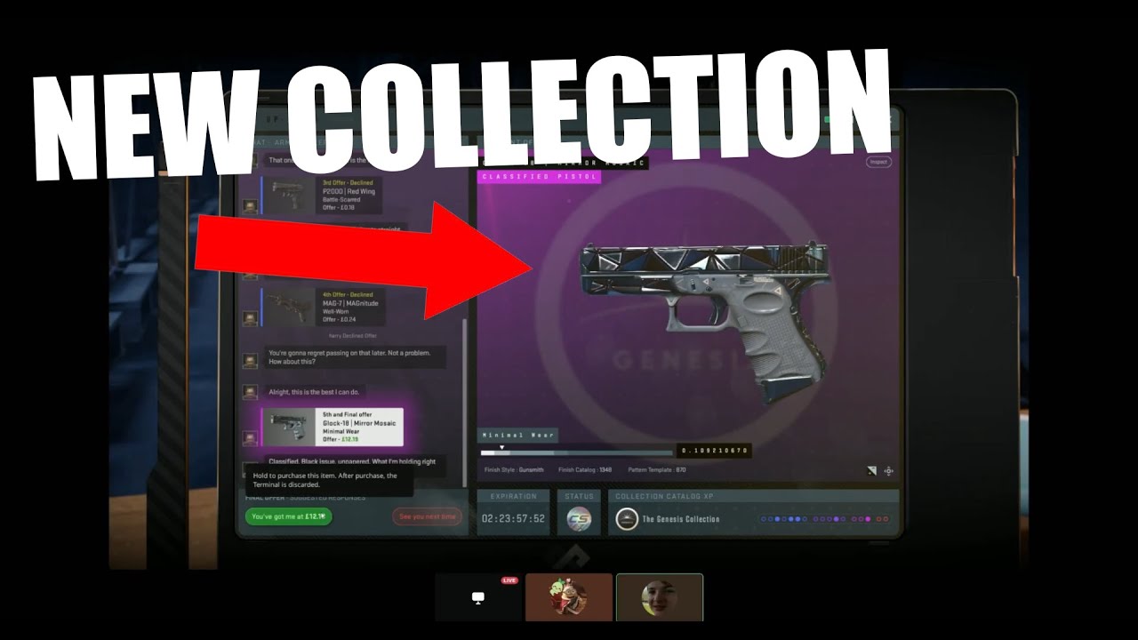 CS2 NEW COLLECTION EXPLAINED (GENSIS COLLECTION) (NEW UPDATE!) CS2 NEW COLLECTION EXPLAINED (GENSIS COLLECTION) (NEW UPDATE!)