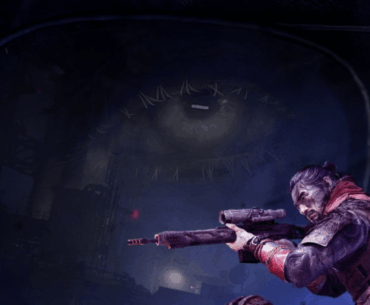 The keyart shows Ascension and a Pyramid in the Great Voice's eyes