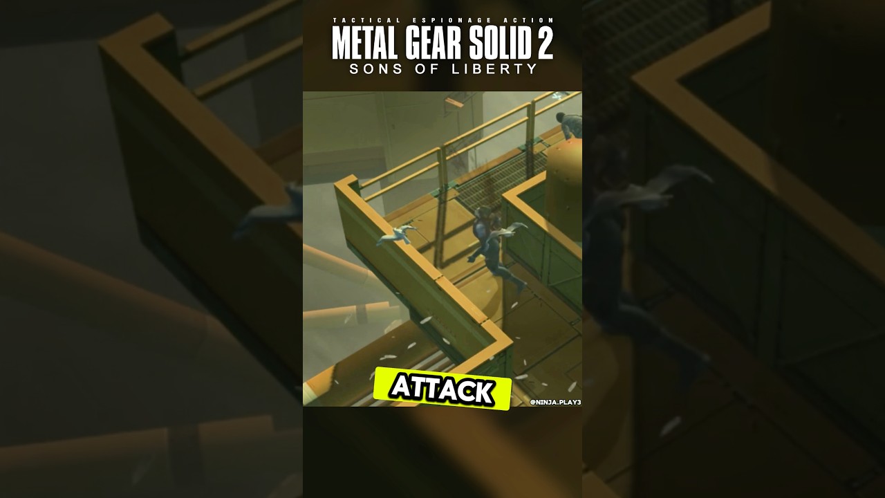 Never Mess With Seagulls in Metal Gear Solid 2 Never Mess With Seagulls in Metal Gear Solid 2
