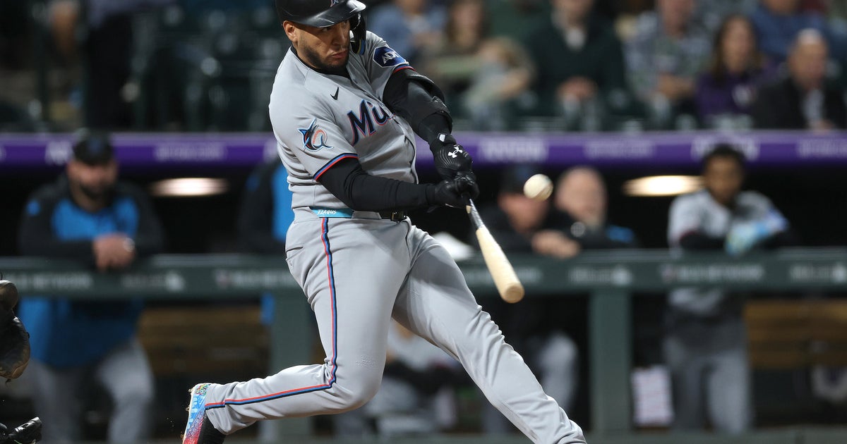 Miami Marlins beat Colorado Rockies 8-4, winning 2nd game in best of 3 Miami Marlins beat Colorado Rockies 8-4, winning 2nd game in best of 3