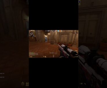 Aggressive Banana Play [Counter Strike 2] #shorts