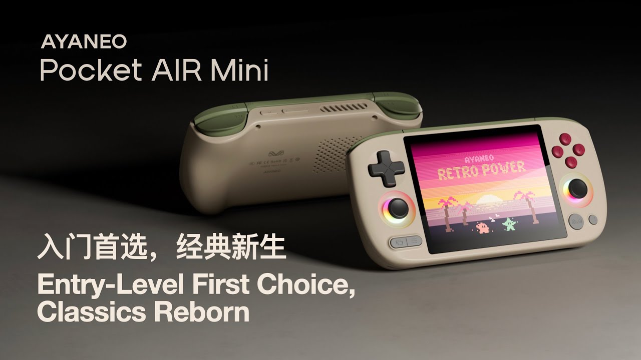AYANEO’s First Entry-Level Retro Handheld, Made for Every Gamer - YouTube