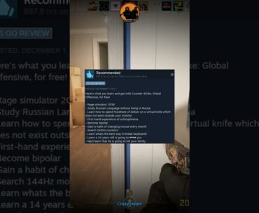 Counter Strike 2 - Funny Steam Reviews!! #counterstrike2 #csgo #funnyreviews #steamreviews