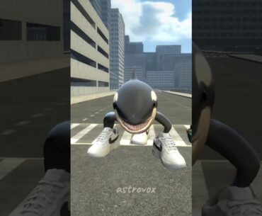 BRAINROT ANIMALS ON THE ROAD PART 9 UPDATE IN GARRY’S MOD SONG #dance #music #italianbrainrots