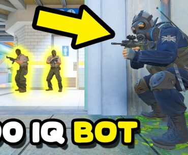 INSANE 1000 IQ SMART BOT! - CS2 BEST MOMENTS #66