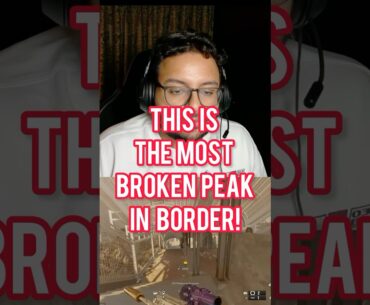 The Best Peek In Border!! #rainbowsix #rainbow6siege #shorts #viral #gaming #streamer #videogame