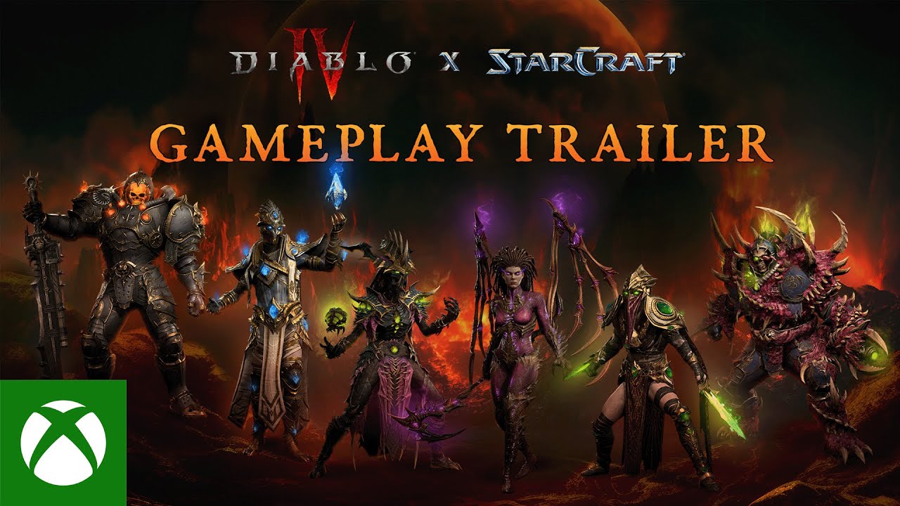 Diablo IV x StarCraft Gameplay Trailer - YouTube