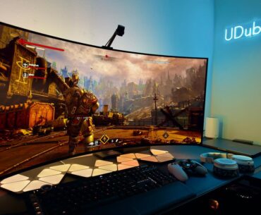 BEAUTIFUL! Space Marine 2 Operations on a LG 45" UltraWide OLED | BEST Gaming Monitor Ultra Settings