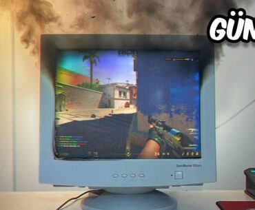 CS2 30 GÜN TÜPLÜ MONİTÖRLE OYNADIM!