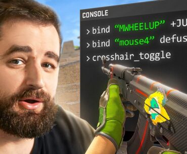 MOSTRANDO MINHA CFG pra jogar CS2 PROFISSIONALMENTE (config do fallen atualizada)