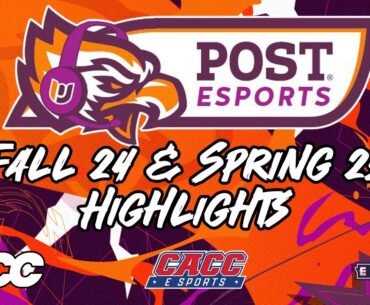 Post University Esports Fall 2024 and Spring 2025 Highlights