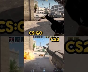 Counter Strike 2 VS CS:GO part2 #csgo