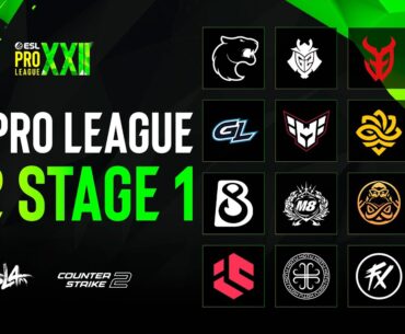 Day 1 | ESL Pro League Season 22 Stage 1 | 🎙КРИВОЙ ЭФИР