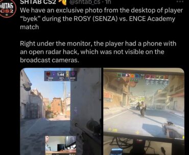 byek with radarhack against ENCE Academy...?
