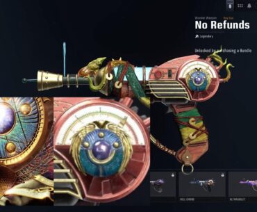 shittyzombiesdetails: In Call of Duty: Black Ops 6 (2024), the "No Refunds" Ray Gun blueprint has a reference to Chaos. This is because we will never see Chaos be relevant to the actual story.