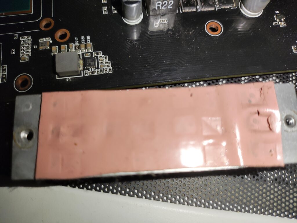 Thermal pad replacement