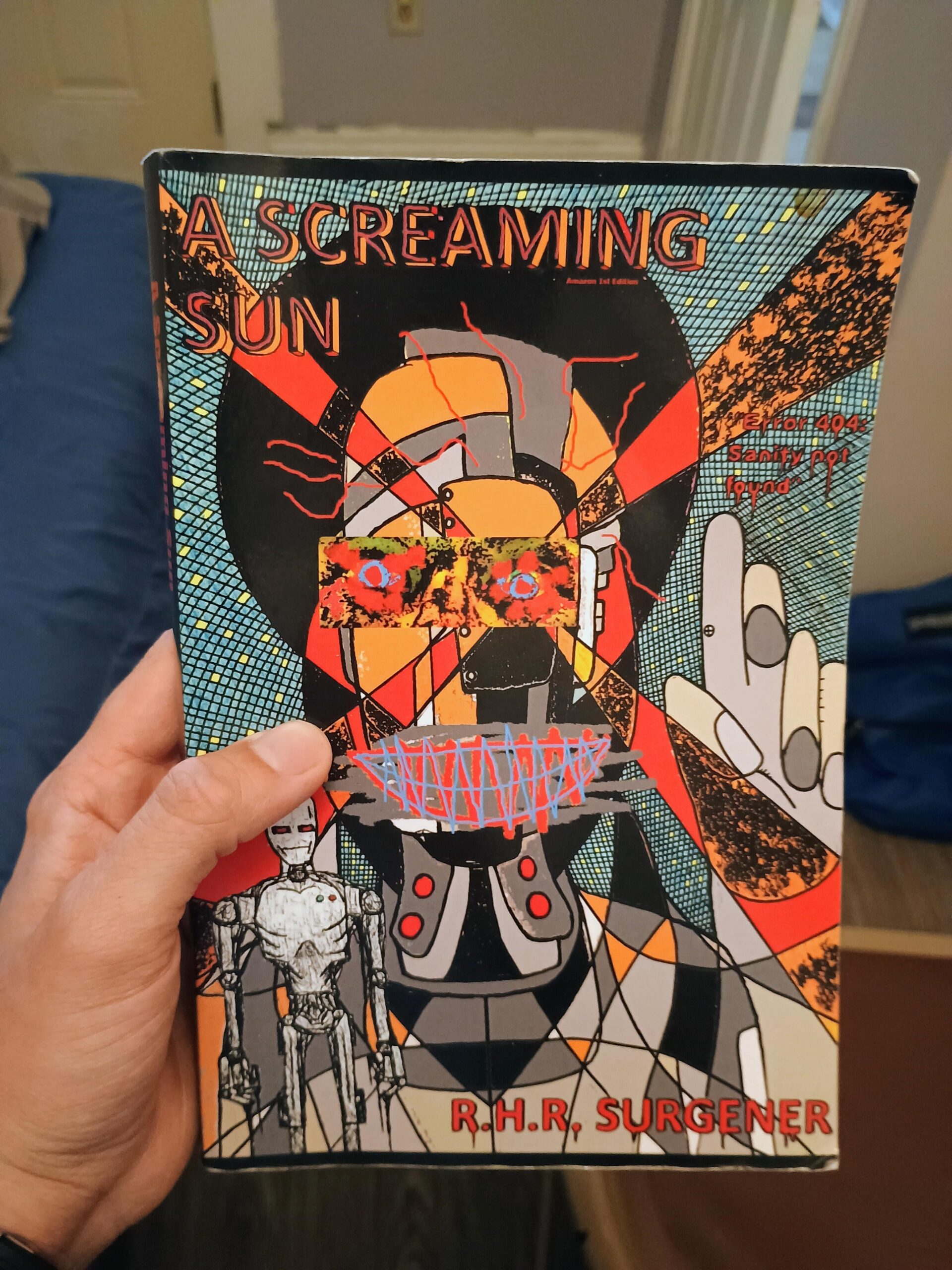 I hope my self-promotion doesn’t annoy anyone but here’s a book I wrote. It’s Cyberpunk-Horror I hope my self-promotion doesn't annoy anyone but here's a book I wrote. It's Cyberpunk-Horror