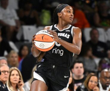 Aces Sprint to 102-77 Victory Over Storm to Open 2025 Postseason Play