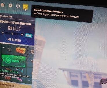 Was jut playing my first game of the day and halfway through the game is it got cancled. Now i have this 'Global Cooldown'.