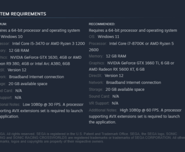 Sonic being one of the best optimized games for UE5 was not on my list