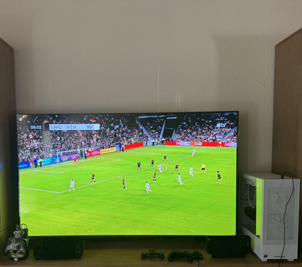 Living room setup