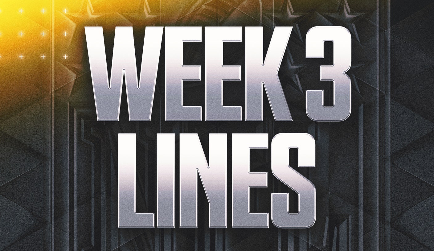2025 NFL Odds Week 3: Lines, Spreads for all 16 Games 2025 NFL Odds Week 3: Lines, Spreads for all 16 Games