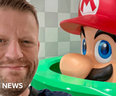 Staffordshire Super Mario fan with major merchandise collection